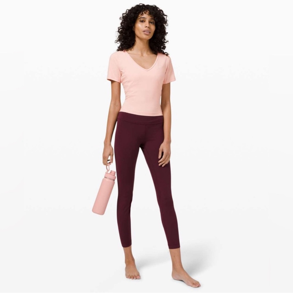 Lululemon NULU™ CROPPED SLIM YOGA SHORT SLEEVE